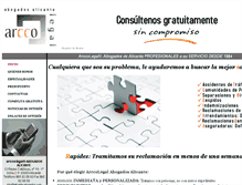 Tablet Screenshot of alicante-abogados.com